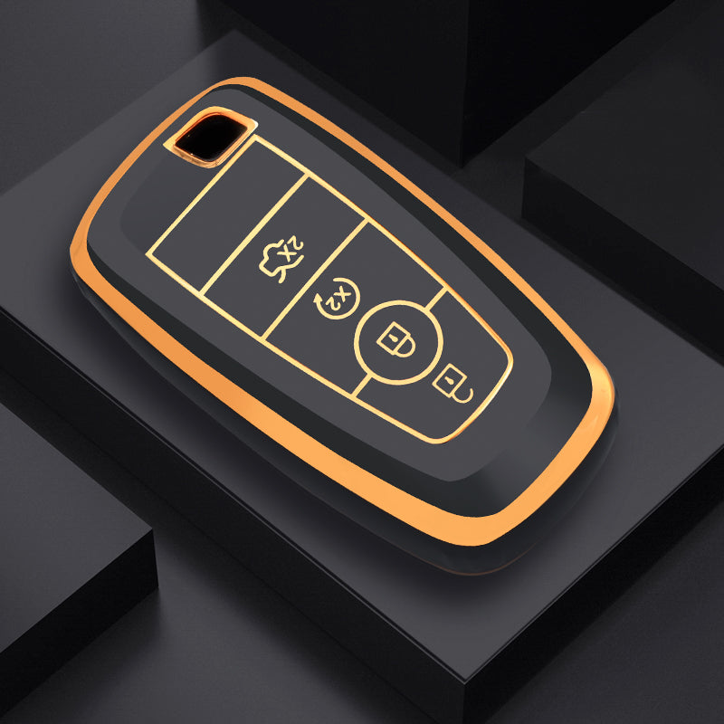 Case for Ford Edge, Fusion, Mustang, Explorer, F150, F250, F350, Ecosport (4 Buttons)