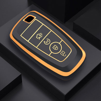 Case for Ford Edge, Fusion, Mustang, Explorer, F150, F250, F350, Ecosport (4 Buttons)