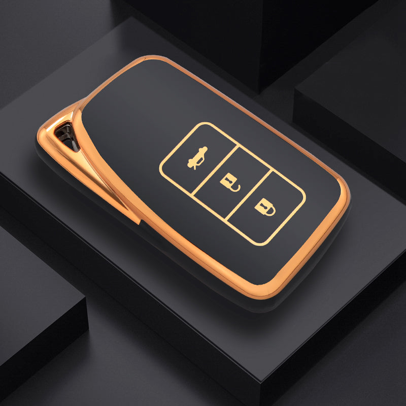 Case for Lexus NX, GS, RX, IS, ES, GX, LX, RC, 200, 250, 350, LS, 450H, 300H (3 Buttons)
