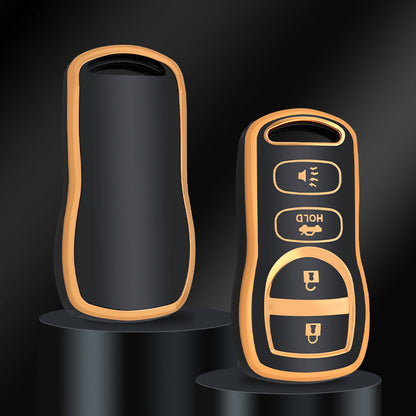 Case for Nissan Armada, Frontier, Murano, Pathfinder, Quest, Titan, Xterra (4 Buttons)