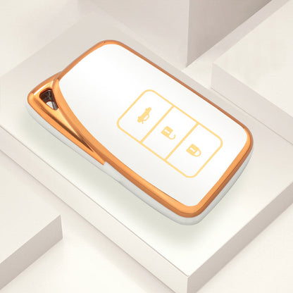 Case for Lexus NX, GS, RX, IS, ES, GX, LX, RC, 200, 250, 350, LS, 450H, 300H (3 Buttons)