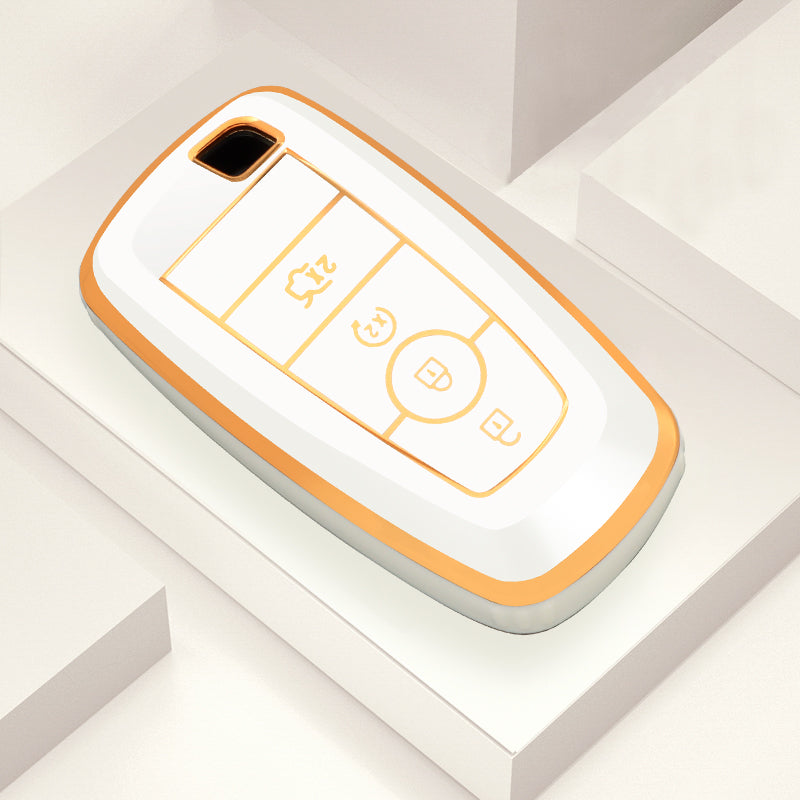 Case for Ford Edge, Fusion, Mustang, Explorer, F150, F250, F350, Ecosport (4 Buttons)