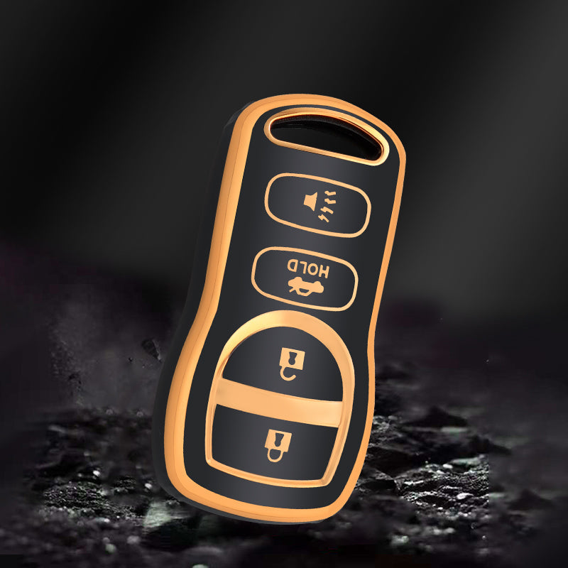 Case for Infiniti QX50, QX55, QX60, QX80, Q30, Q50, Q60, Q70, QX30, EX35, EX37, FX35, FX37, FX45, FX50, M35, M37, M45, M56, G25, G35, G37, JX35, I30, I35 (4 Buttons)