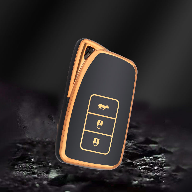 Case for Lexus NX, GS, RX, IS, ES, GX, LX, RC, 200, 250, 350, LS, 450H, 300H (3 Buttons)