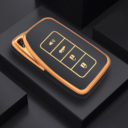 Case for Lexus NX, GS, RX, IS, ES, GX, LX, RC, 200, 250, 350, LS, 450H, 300H (4 Buttons)