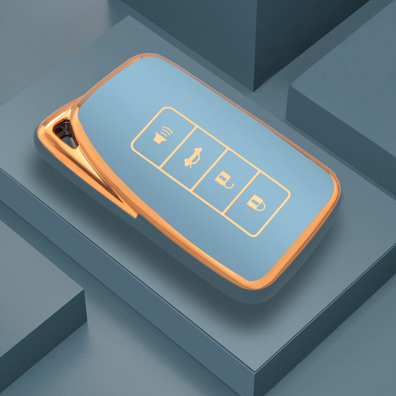 Case for Lexus NX, GS, RX, IS, ES, GX, LX, RC, 200, 250, 350, LS, 450H, 300H (4 Buttons)