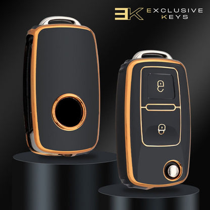 Case for Volkswagen Polo, Tiguan, Passat, Golf, Jetta, Lavida (2 buttons)