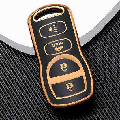 Case for Nissan Armada, Frontier, Murano, Pathfinder, Quest, Titan, Xterra (4 Buttons)