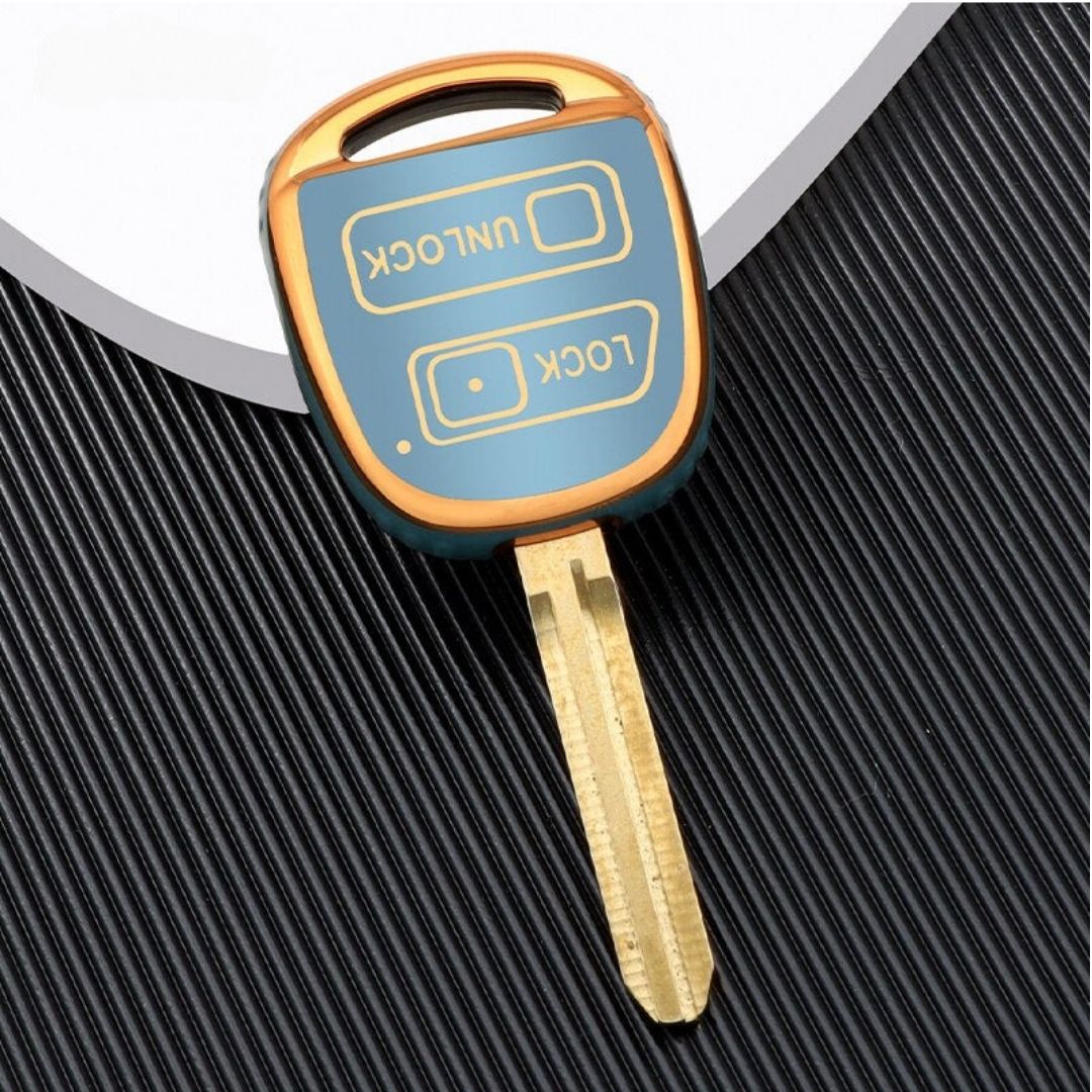 Case for Toyota Land Cruiser, YARIS, CAMRY, RAV4, Corolla, Prado, Tarago, Avensis (2 buttons)