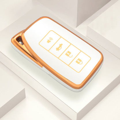 Case for Lexus NX, GS, RX, IS, ES, GX, LX, RC, 200, 250, 350, LS, 450H, 300H (4 Buttons)