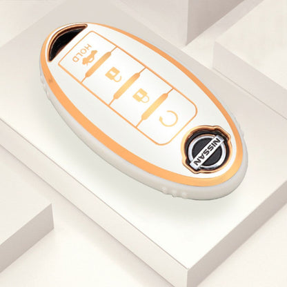 Case for Nissan Qashqai, X-Trail, T31, T32, Juke, J10, J11 Tiida, Altima, Pathfinder (4 buttons)