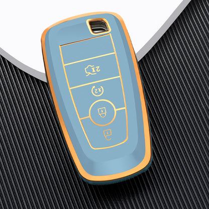 Case for Ford Edge, Fusion, Mustang, Explorer, F150, F250, F350, Ecosport (4 Buttons)