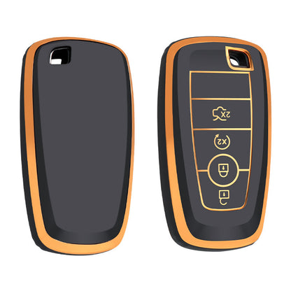 Case for Ford Edge, Fusion, Mustang, Explorer, F150, F250, F350, Ecosport (4 Buttons)