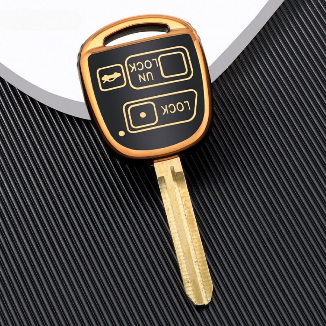 Case for Toyota Land Cruiser, YARIS, CAMRY, RAV4, Corolla, Prado, Tarago, Avensis FJ (3 buttons)