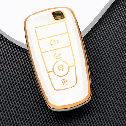 Case for Ford Edge, Fusion, Mustang, Explorer, F150, F250, F350, Ecosport (4 Buttons)