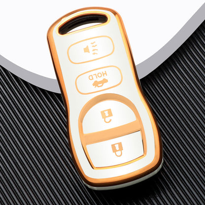 Case for Nissan Armada, Frontier, Murano, Pathfinder, Quest, Titan, Xterra (4 Buttons)