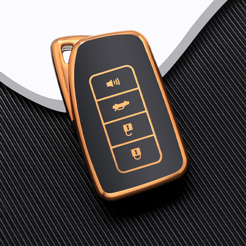 Case for Lexus NX, GS, RX, IS, ES, GX, LX, RC, 200, 250, 350, LS, 450H, 300H (4 Buttons)