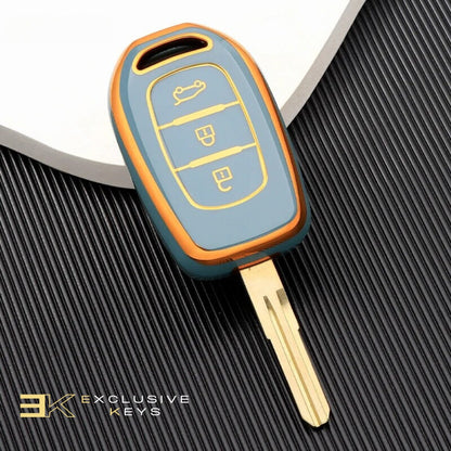 Case for Renault Kwid, Clio, Captur, Laguna (3 Buttons)