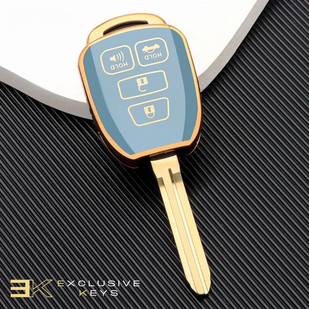 Case for Toyota Prius, Corolla, Yaris, Avensis, Camry y RAV4 (4 buttons) (2012, 2013, 2014, 2015, 2016, 2017, 2018)