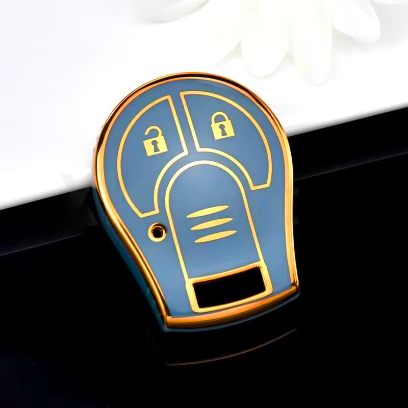 Case for Nissan Juke, Micra, Qashqai, March, Rogue, Maxima, Terrano, Cube, Pathfinder, Altima, Sentra, Tiida (3 Button)