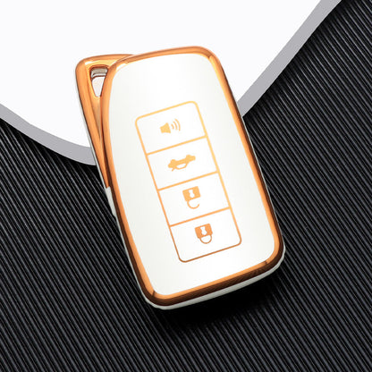 Case for Lexus NX, GS, RX, IS, ES, GX, LX, RC, 200, 250, 350, LS, 450H, 300H (4 Buttons)