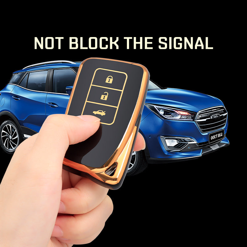 Case for Lexus NX, GS, RX, IS, ES, GX, LX, RC, 200, 250, 350, LS, 450H, 300H (3 Buttons)