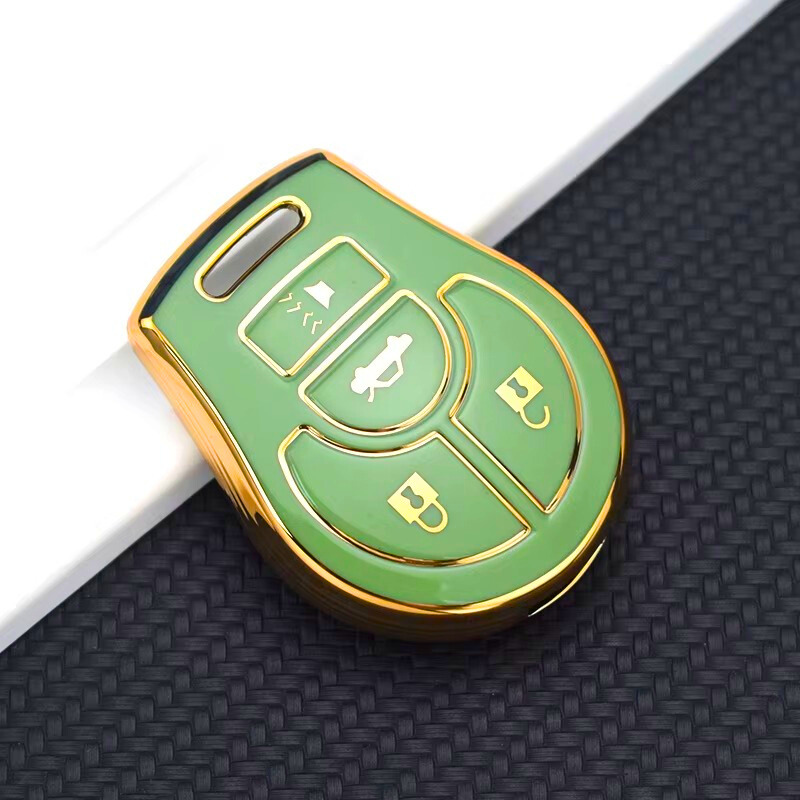 Case for Nissan Juke, Micra, Qashqai, March, Rogue, Maxima, Terrano, Cube, Pathfinder, Altima, Sentra, Tiida (4 Button)