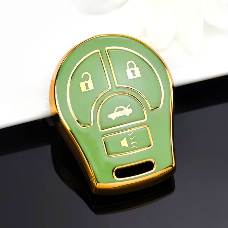 Case for Nissan Juke, Micra, Qashqai, March, Rogue, Maxima, Terrano, Cube, Pathfinder, Altima, Sentra, Tiida (4 Button)