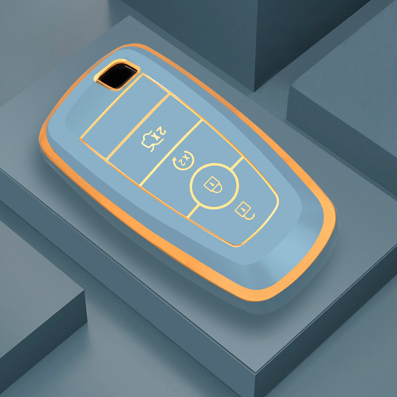 Case for Ford Edge, Fusion, Mustang, Explorer, F150, F250, F350, Ecosport (4 Buttons)