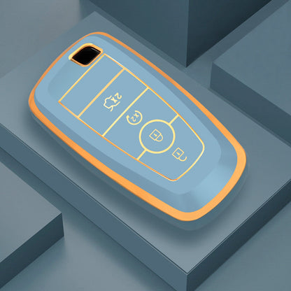 Case for Ford Edge, Fusion, Mustang, Explorer, F150, F250, F350, Ecosport (4 Buttons)