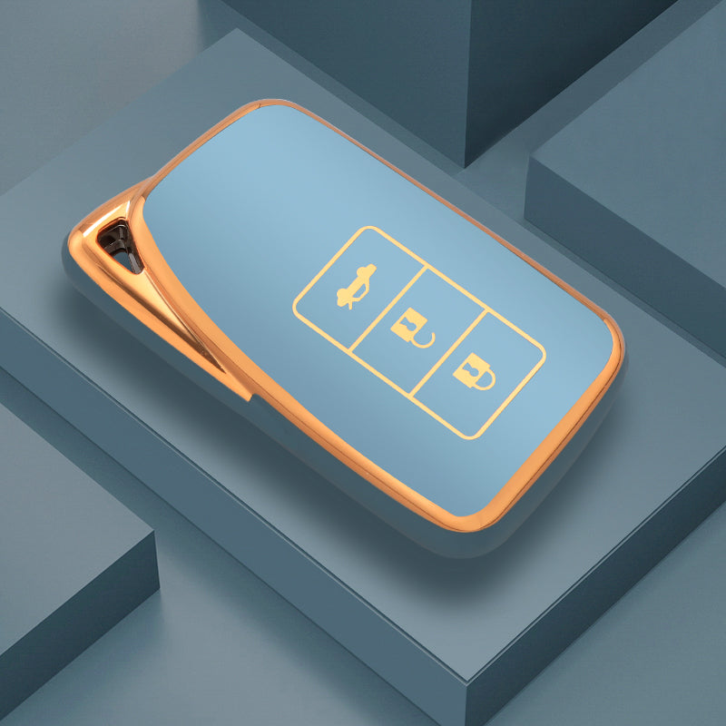 Case for Lexus NX, GS, RX, IS, ES, GX, LX, RC, 200, 250, 350, LS, 450H, 300H (3 Buttons)