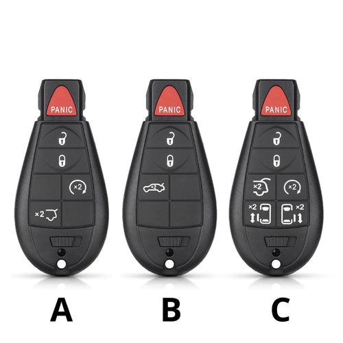 Case for RAM 1500, 2500, 3500 (2009–2018) (4,6,7 Button)