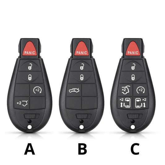 Key case for Chrysler, Jeep, Dodge