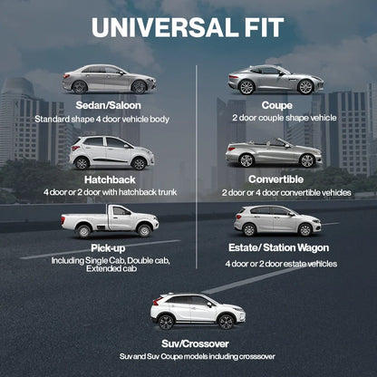 Hexa360 Car Cover - Personalized Branding & Full-Circle Protection