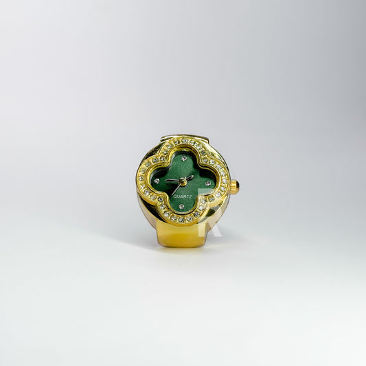 CLEEF RING  | GOLD GREEN