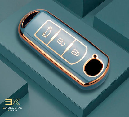 Case for Mazda 2, 3, 5, 6, BL, BM, GJ, Atenza, Axela, Demio, CX-3, CX3, CX-5, CX5, CX7, CX-9, CX8 (3 Buttons)