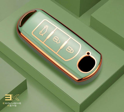 Case for Mazda 2, 3, 5, 6, BL, BM, GJ, Atenza, Axela, Demio, CX-3, CX3, CX-5, CX5, CX7, CX-9, CX8 (3 Buttons)