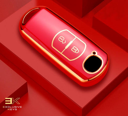 Case for Mazda 2, 3, 5, 6, BL, BM, GJ, Atenza, Axela, Demio, CX-3, CX3, CX-5, CX5, CX7, CX-9, CX8 (2 Buttons)
