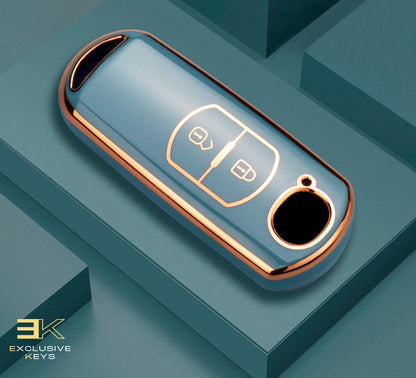 Case for Mazda 2, 3, 5, 6, BL, BM, GJ, Atenza, Axela, Demio, CX-3, CX3, CX-5, CX5, CX7, CX-9, CX8 (2 Buttons)