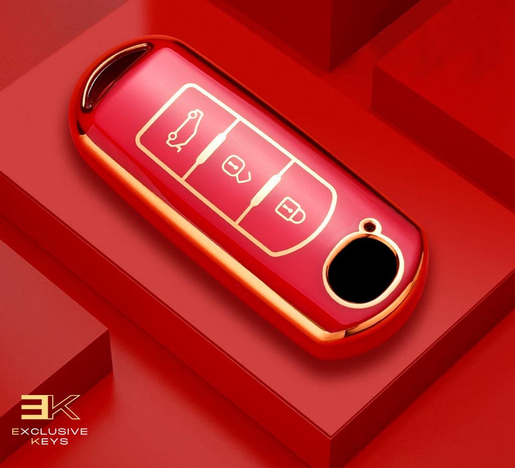 Case for Mazda 2, 3, 5, 6, BL, BM, GJ, Atenza, Axela, Demio, CX-3, CX3, CX-5, CX5, CX7, CX-9, CX8 (3 Buttons)