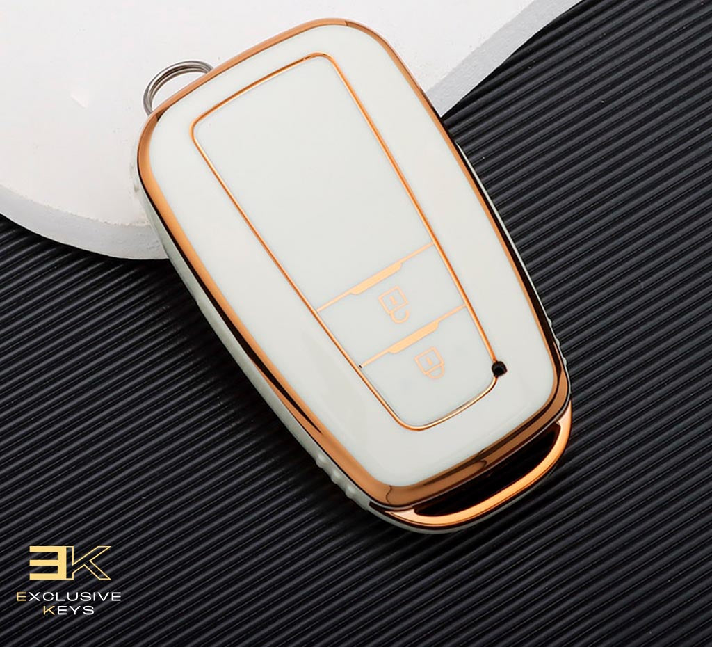 Case for Toyota Corolla, Prius, Camry, CHR, C-HR, RAV4, Altis, Land Cruiser, Prado (2 Buttons)