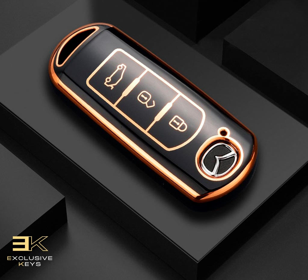 Case for Mazda 2, 3, 5, 6, BL, BM, GJ, Atenza, Axela, Demio, CX-3, CX3, CX-5, CX5, CX7, CX-9, CX8 (3 Buttons)