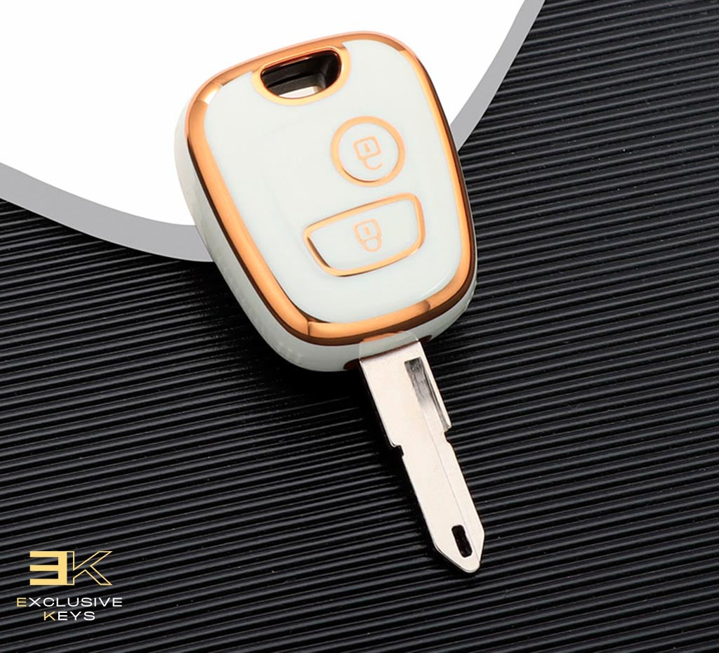Case for Peugeot 106, 107, 206, 207, 306, 307, 406, 407 (2 buttons)