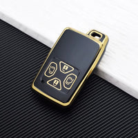 4 Buttons - Black & Gold