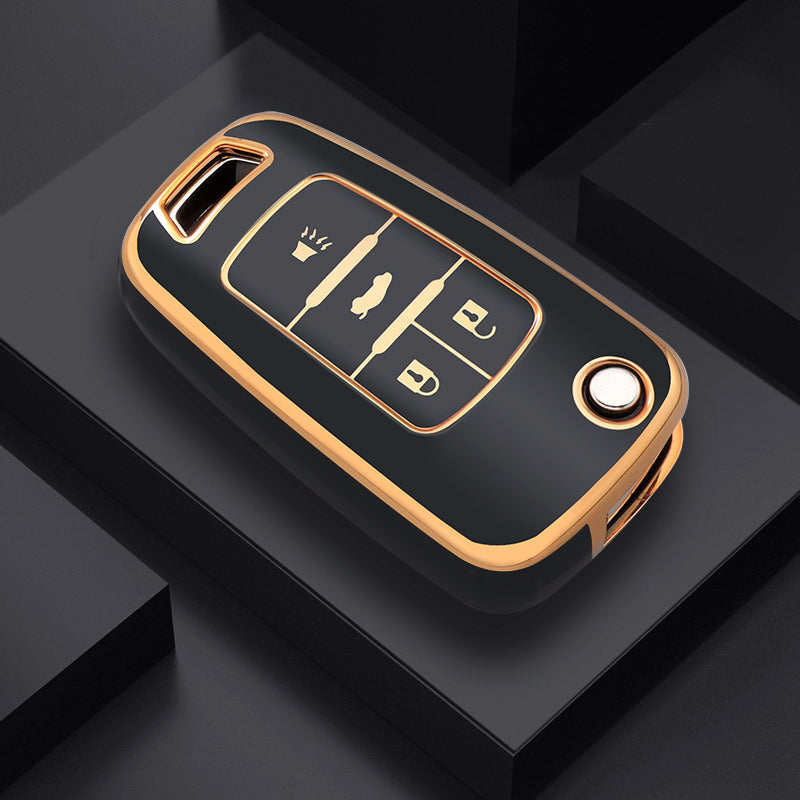 Case for Chevrolet Cruze, Aveo, Trax, Sail, Malibu y Captiva (4 buttons)