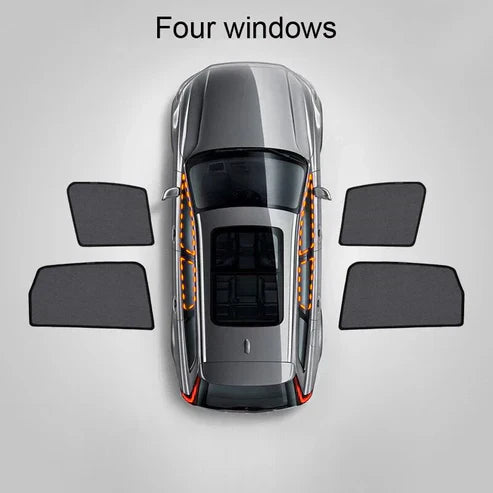 2025 AutoMateX Custom Car Side Magnetic Window Sunshade Curtain