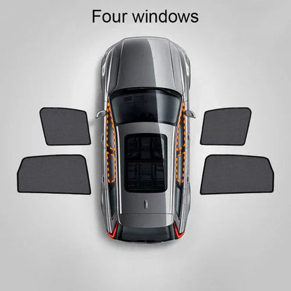 2025 AutoMateX Custom Car Side Magnetic Window Sunshade Curtain