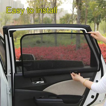 2025 AutoMateX Custom Car Side Magnetic Window Sunshade Curtain