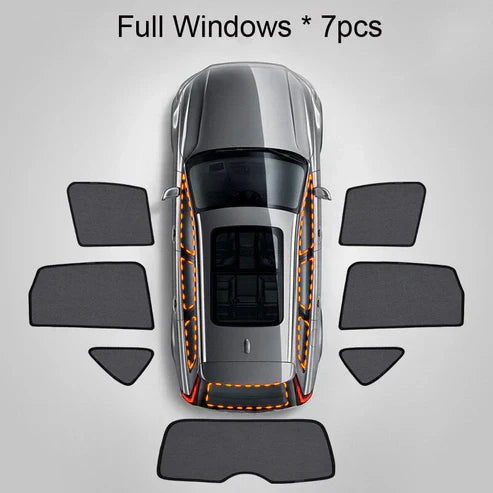 2025 AutoMateX Custom Car Side Magnetic Window Sunshade Curtain