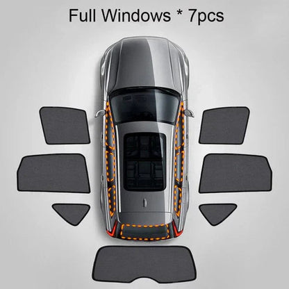 2025 AutoMateX Custom Car Side Magnetic Window Sunshade Curtain